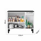 Balcão Itatiaia 3 Portas 1 Gaveta com Tampo Rose IG3G1 105cm Branco Balcão Itatiaia 3 Portas 1 Gaveta com Tampo Rose IG3G1 105cm Branco