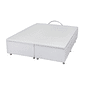 Base Bau Sommier Phys Courino Branco 158x198X39 Queen- Ortobom  Base Bau Sommier Phys Courino Branco 158x198X39 Queen- Ortobom