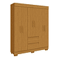 Guarda-Roupa Maya 6 Portas Cinamomo - Acp Móveis Guarda-Roupa Maya 6 Portas Cinamomo - Acp Móveis