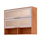 Cozinha Esplêndida Cristal 3 Módulos 100% MDF MGM Móveis - Cinamomo/Of White