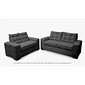Conjunto de Sofá 2x3 Lugares Torun Cinza Masterflex