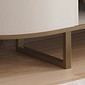 Home Atlanta 240cm Para TV 75 Polegadas Lukaliam - Off White Dourado