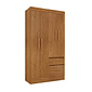 Guarda-Roupa Solteiro 4 Portas 2 Gavetas Oregon Cinamomo - Tcil Móveis  Guarda-Roupa Solteiro 4 Portas 2 Gavetas Oregon Cinamomo - Tcil Móveis