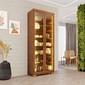 Cristaleira Canada 100% MDF com Kit LED IMOP - Imop
