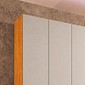 Guarda-roupa Casal 6 Portas 6 Gavetas Versati Bom Pastor 242cm - Nog/Beg