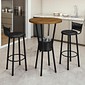Conjunto Bistrô Bar com Mesa Tampo Ripado 70cm e 2 Banquetas Bete Náutica - Preto