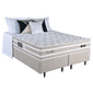 Conjunto Cama Box Queen + Colchão Design Top Flex Ouro 158x198x70 Conjunto Cama Box Queen + Colchão Design Top Flex Ouro 158x198x70