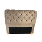 Cabeceira de Cama Box Casal  140cm Estofada Malu Adagio - Castor Cabeceira de Cama Box Casal  140cm Estofada Malu Adagio - Castor