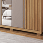 Guarda-Roupa Casal Com Espelho 6 Portas 4 Gavetas Apollo 2.7 Caemmun - Buriti/Fendi