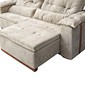 Sofá Retrátil Reclinável Imperador 230cm 2 Modulos - Bege Sofá Retrátil Reclinável Imperador 230cm 2 Modulos - Bege