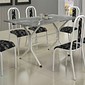 Conjunto de Mesa Teixeira Cabo Frio com 6 Cadeiras Lisboa Branco 140x75 Conjunto de Mesa Teixeira Cabo Frio com 6 Cadeiras Lisboa Branco 140x75