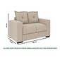 Conjunto de Sofá 3x2 Lugares Santa Catarina Bacetto Bege Conjunto de Sofá 3x2 Lugares Santa Catarina Bacetto Bege