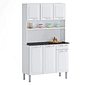 Kit Cozinha Itatiaia Rose 6 Portas 1 Gaveta Branco – Modelo I3G1-105 Kit Cozinha Itatiaia Rose 6 Portas 1 Gaveta Branco – Modelo I3G1-105