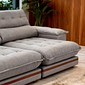 Sofá Retrátil Reclinável Avila 290 com Molas 290cm 3028 - Bom Pastor