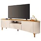 Rack Bancada HB Elara 2.0 201cm Off White/Cinamomo