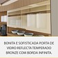 Cozinha Realeza Premium 200cm 4 Peças 6 Portas 1 Porta Vidro 3 Gavetas 100% MDF Nesher Cozinha Realeza Premium 200cm 4 Peças 6 Portas 1 Porta Vidro 3 Gavetas 100% MDF Nesher