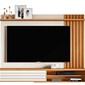 Painel/Home Suspenso Tv Até 70 Polegadas Ripado Munique Off White/Nature - Giga Móveis