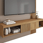 Painel para TV 65 Polegadas Jade 1.5 Caemmun Buriti/Fendi Painel para TV 65 Polegadas Jade 1.5 Caemmun Buriti/Fendi