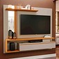 Painel Para TV 60 Polegadas em MDF Treviso Off White/Cinamomo - Permobili Painel Para TV 60 Polegadas em MDF Treviso Off White/Cinamomo - Permobili