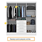 Guarda-Roupa Casal com Espelho, 6 Portas Tcil Móveis Arizona Branco Guarda-Roupa Casal com Espelho, 6 Portas Tcil Móveis Arizona Branco