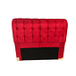Cabeceira de Cama Box Casal 140cm Estofada Malu Vivace Vermelho Cabeceira de Cama Box Casal 140cm Estofada Malu Vivace Vermelho