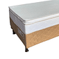 Cama Box Solteiro Conjugada 88x188x62 Malu Charm Ouro Cama Box Solteiro Conjugada 88x188x62 Malu Charm Ouro