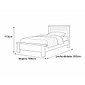 Cama Solteiro Sedan New Plus 100% MDF Painel Ripado Bom Pastor - Branco Cama Solteiro Sedan New Plus 100% MDF Painel Ripado Bom Pastor - Branco