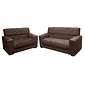 Conjunto de Sofá 2x3 Lugares Dubai Castor Masterflex
