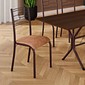 Conjunto Mesa 6 Cadeiras Teixeira Paraty Retangular 140cm Jambo - Marrom Conjunto Mesa 6 Cadeiras Teixeira Paraty Retangular 140cm Jambo - Marrom
