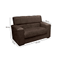 Conjunto de Sofá 2x3 Lugares Dubai Castor Masterflex