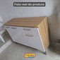Balcão de Cozinha com Tampo 3 Portas 1 Gav 120cm Paraná Versalhes Freijó/Supremo Balcão de Cozinha com Tampo 3 Portas 1 Gav 120cm Paraná Versalhes Freijó/Supremo