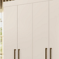 Guarda-Roupa Casal 6 Portas Demóbile Verso Branco Guarda-Roupa Casal 6 Portas Demóbile Verso Branco