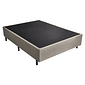 Base Box casal 138X188X30 Ortolike Sued Bege