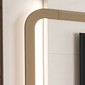 Home Atlanta 240cm Para TV 75 Polegadas Lukaliam - Off White Dourado