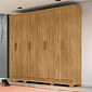 Guarda-Roupa Casal 8 Portas Moval Diplomata Freijó Guarda-Roupa Casal 8 Portas Moval Diplomata Freijó