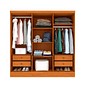 Guarda-roupa Casal 6 Portas 4 Gavetas Alice 180cm Tcil - Cinamomo