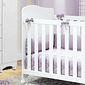 Berço Infantil Americano 100% MDF Uli Móveis Peroba Branco