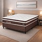 Conjunto Box Double Casal com Molas Ensacadas 138cm Design - Bege