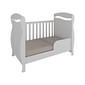 Berço Mini Cama Júnior 100% MDF Móveis Peroba Branco Berço Mini Cama Júnior 100% MDF Móveis Peroba Branco
