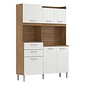 Kit Cozinha Compacta Harmonia 6 Portas 2 Gavetas Amêndola Branco – Demóbile Kit Cozinha Compacta Harmonia 6 Portas 2 Gavetas Amêndola Branco – Demóbile