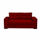 Sofá 3 Lugares Confort Vermelho Masterflex Sofá 3 Lugares Confort Vermelho Masterflex