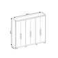 Guarda-Roupa Venice 6 Portas 100% MDF Demóbile - Cinamomo/off White Guarda-Roupa Venice 6 Portas 100% MDF Demóbile - Cinamomo/off White