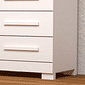 Cômoda Cleo 8 gavetas, 100% MDF Branco - ACP Cômoda Cleo 8 gavetas, 100% MDF Branco - ACP