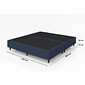 Base Box Bipartida King Size 193x203x25 Plumatex Duro Spring – Azul
