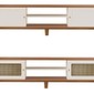 Rack Artely Charlotte 180cm Cinamomo/Off White Rack Artely Charlotte 180cm Cinamomo/Off White