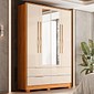 Guarda-roupa Casal Domo 4 Portas com Espelho 157cm Demóbile - Cinam/Of