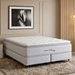 Conjunto Box Casal Bariloche Ice King 193cm Molas Ensacadas Espuma D33 com Pillow Top