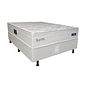 Cama Box Casal + Colchão Design Top Flex Ouro 138X188X70 