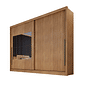 Guarda Roupa Casal com Espelho, 100% MDF, 2 Portas 6 Gavetas, Mônaco - Cumaru - Novo Horizonte Guarda Roupa Casal com Espelho, 100% MDF, 2 Portas 6 Gavetas, Mônaco - Cumaru - Novo Horizonte