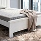 Cama Casal Versati 100% MDF Painel Ripado Bom Pastor - Branco Cama Casal Versati 100% MDF Painel Ripado Bom Pastor - Branco